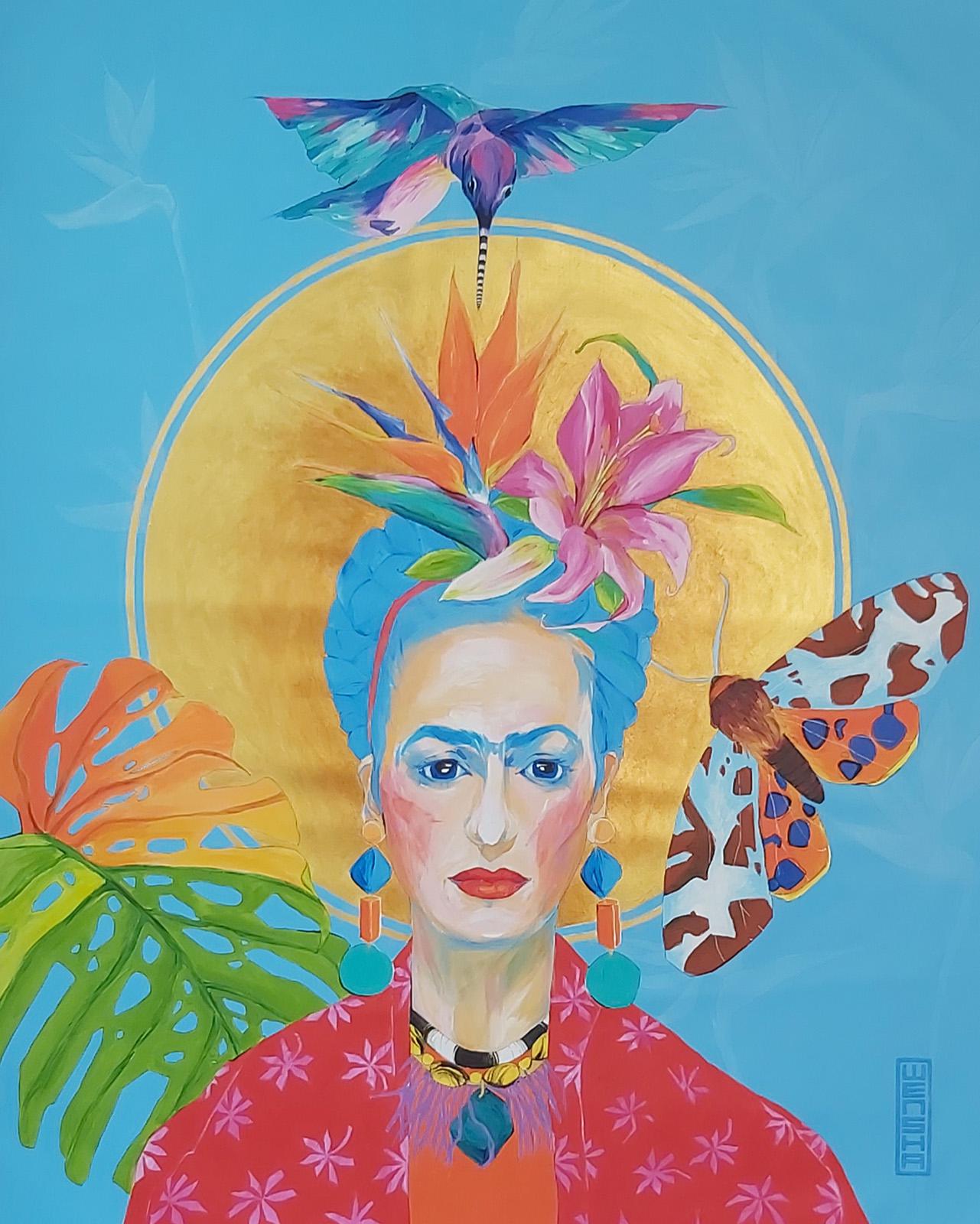 Moja-Frida-autor-Sylwia-Wenska-100x125-cm-akryl-na-plotnie